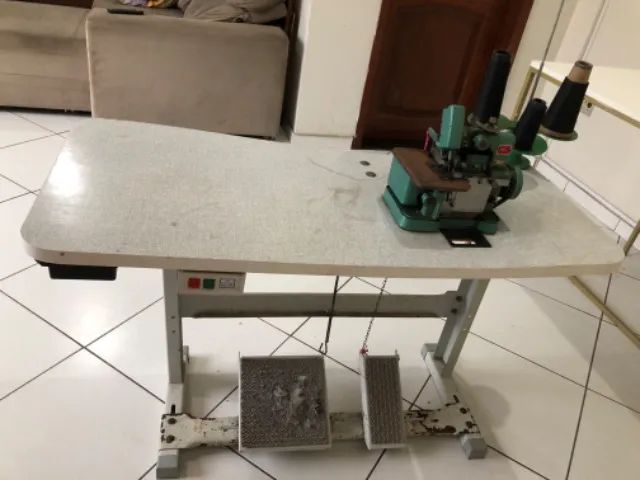 MÁQUINA DE COSTURA OVERLOQUE SEMI INDUSTRIAL  - Foto 3