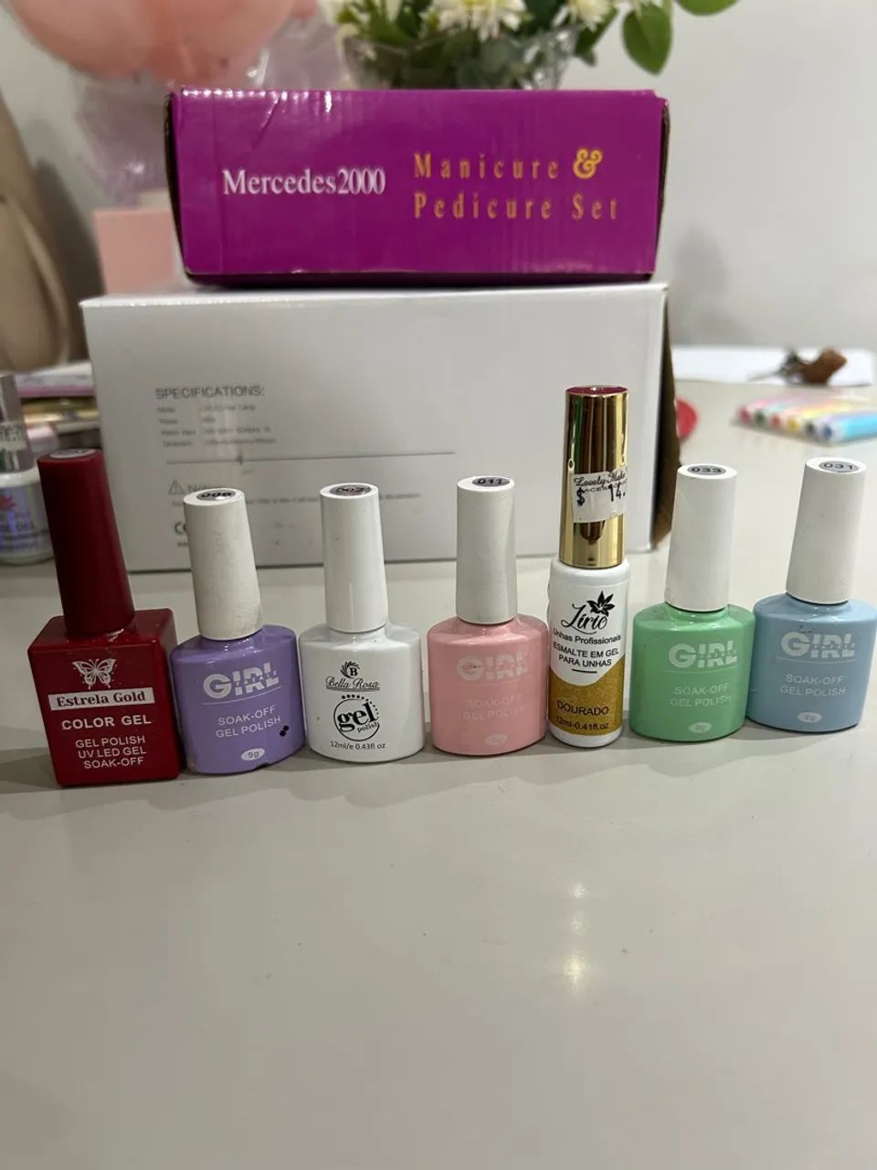 Kit de Manicure e Pedicure Profissional - Foto 3