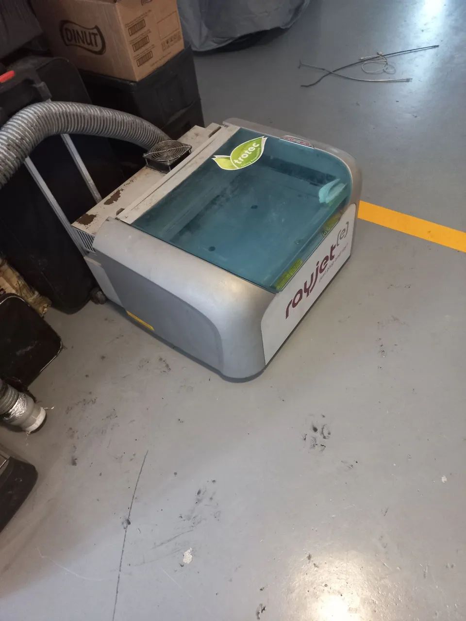Máquina corte à laser