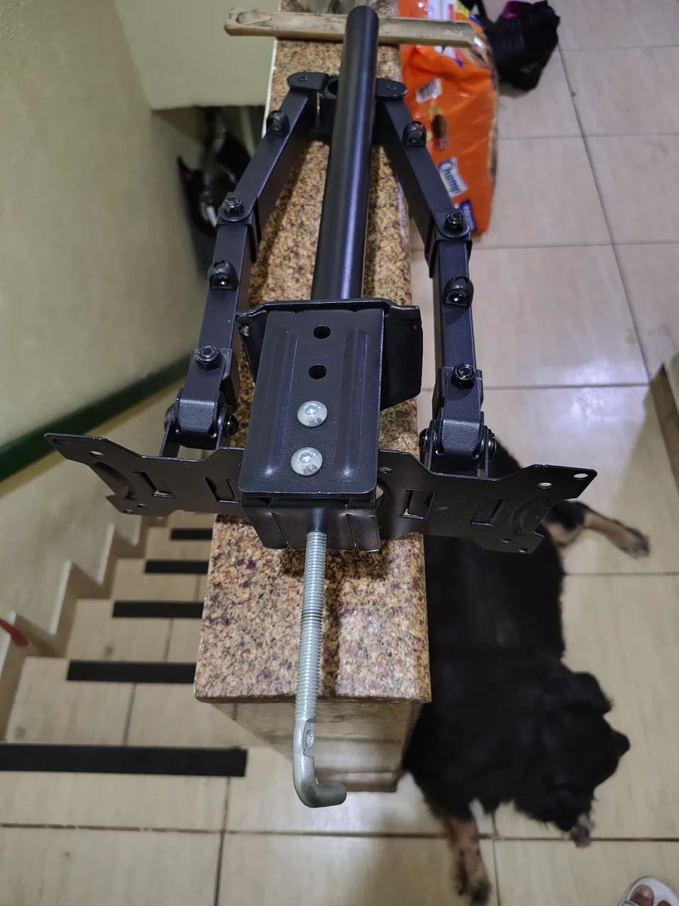 Suporte para Monitor Duplo Articulado com Gestão de Cabos - Foto 5