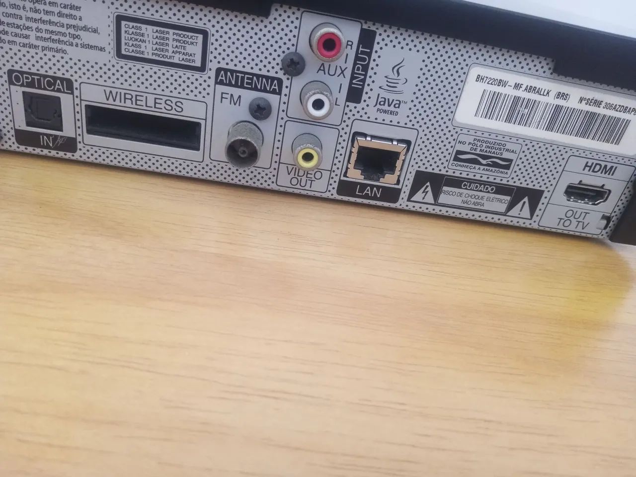 Blu Ray player home lg 1100 wats - Foto 5