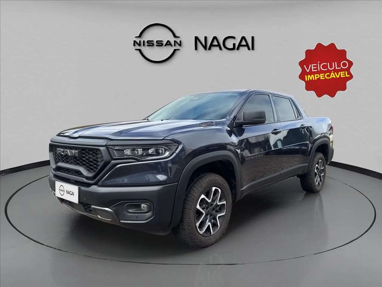 RAM RAMPAGE 2.0 HURRICANE 4 TURBO GASOLINA REBEL 4X4 AUTOMÁTICO
