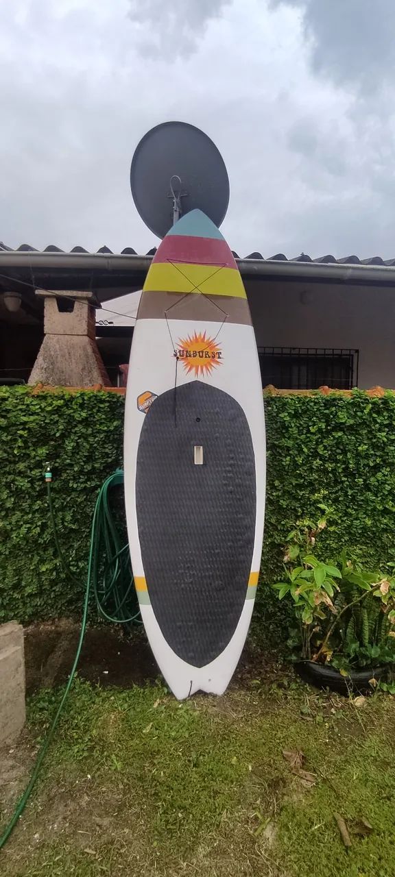 Prancha Stand Up Paddle (SUP) Sunburst - Estilo Clássico - Fibra/Epóxi. - Foto 6