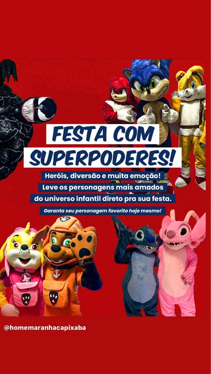 Homem-Aranha para Festa Infantil ? Agenda 2026 Aberta - Foto 6