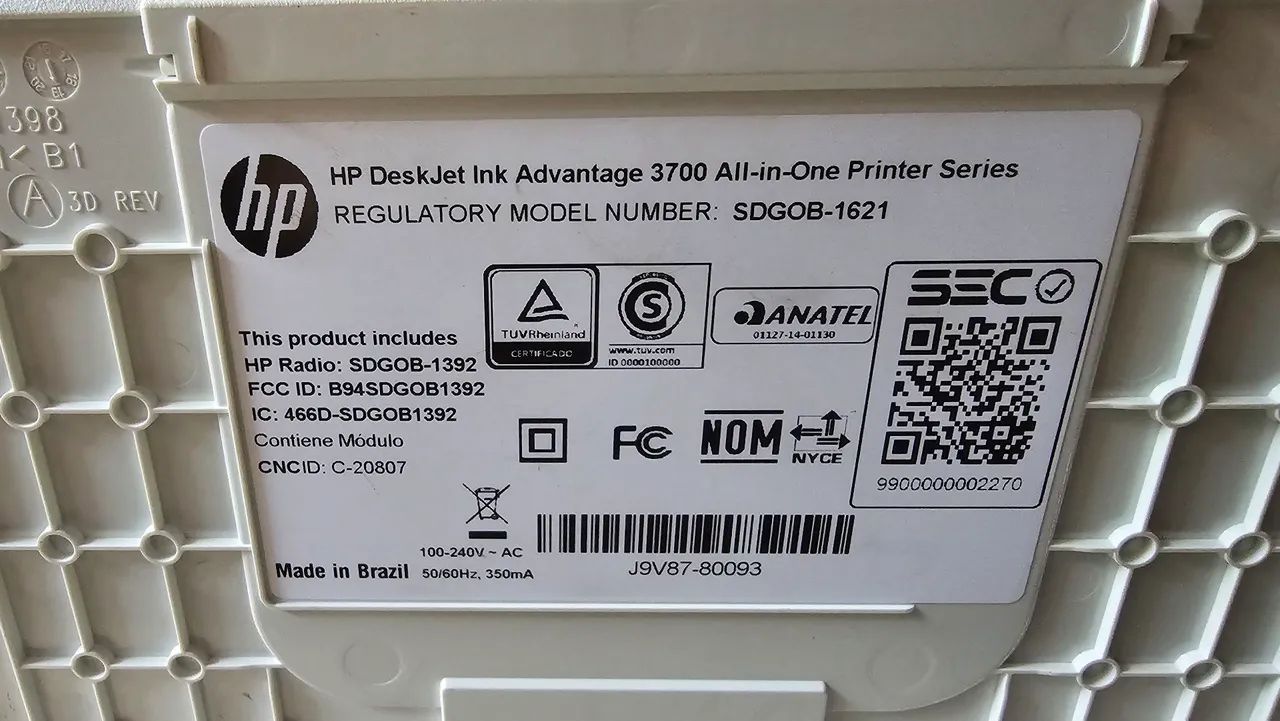 Impressora HP Deskjet 3776 - Foto 6