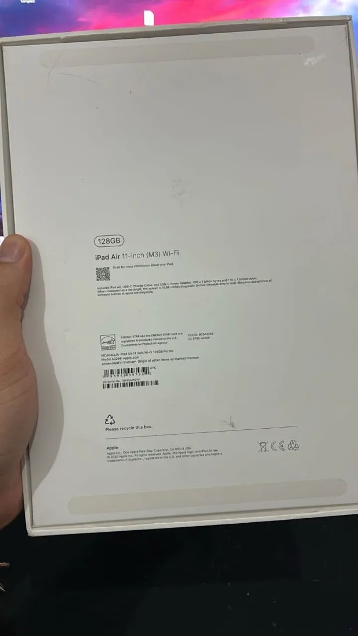 Ipad Air M3, 128gb na garantia e 100% de bateria - Tablets e E