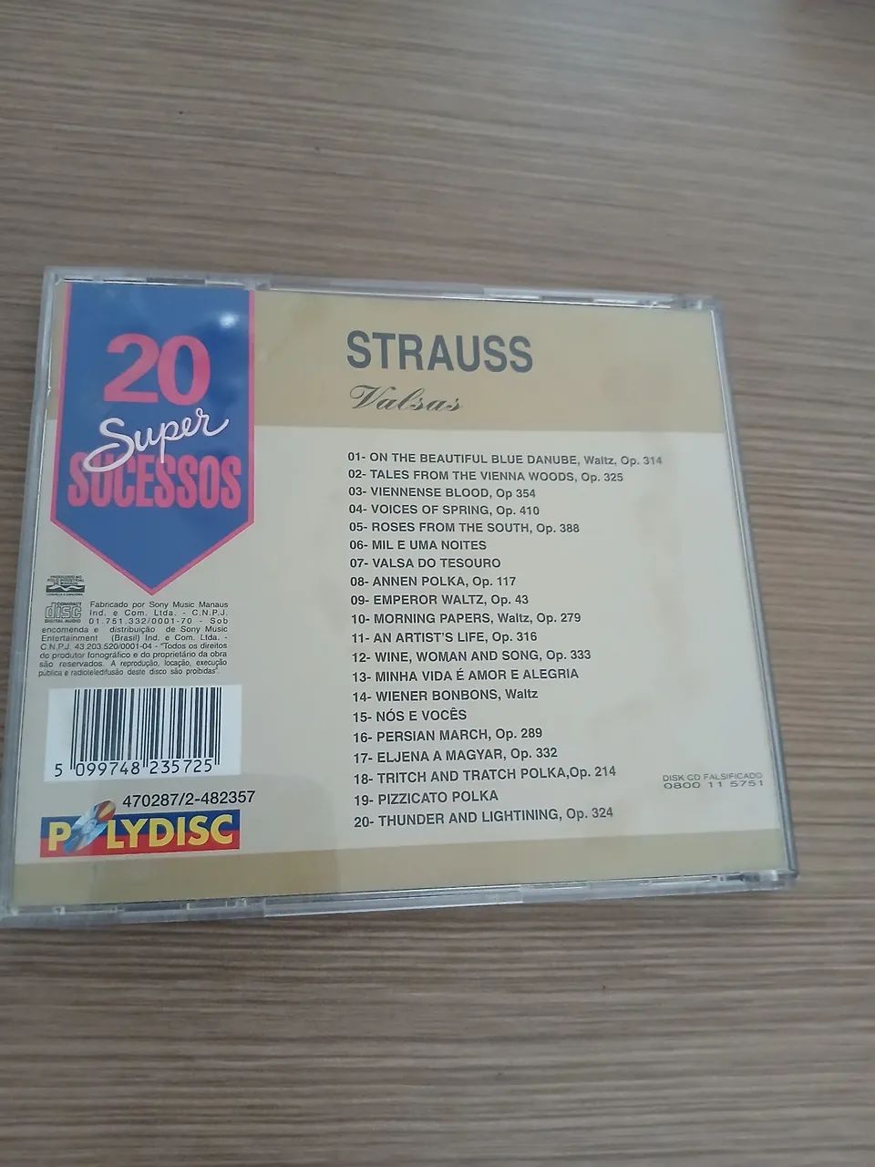 Strauss valsas - 20 sucessos remasterizados - Foto 2