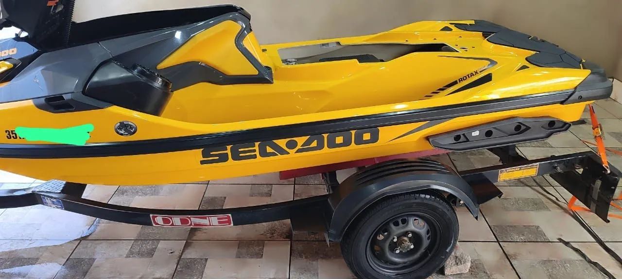 Jet ski 300 seeadoo 37 horas único dono AMARELO PÉROLA  - Foto 7