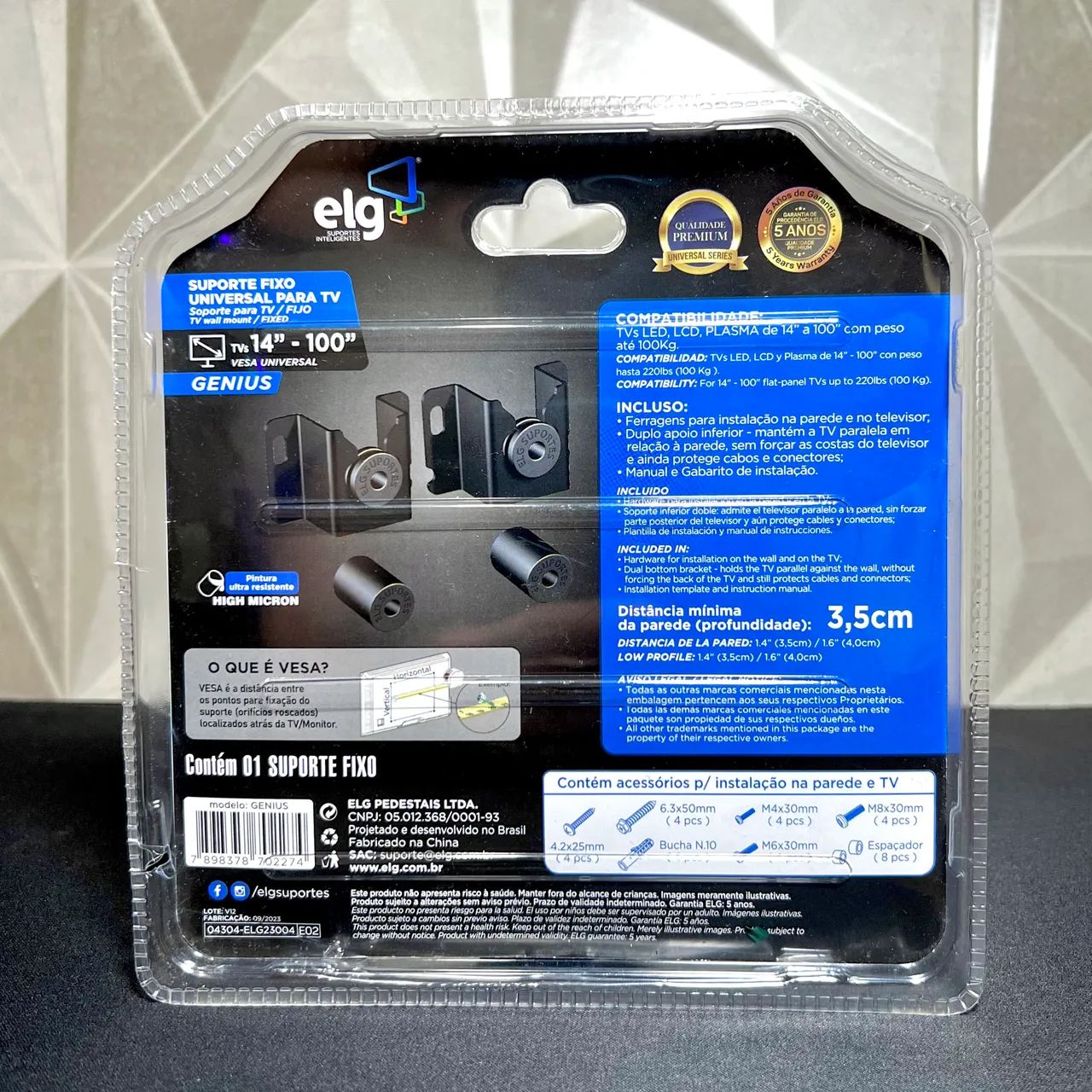 Suporte para Tv Universal de 14 a 100'' - Foto 3