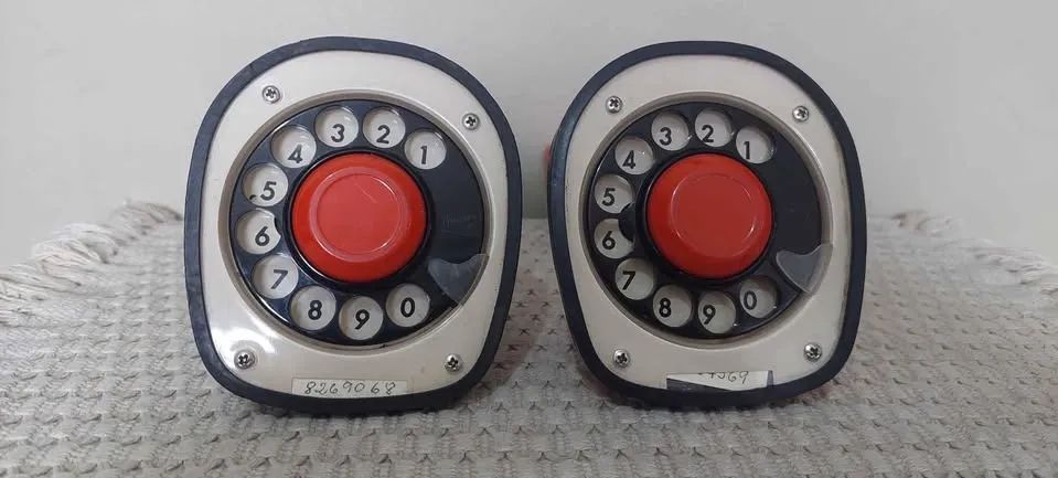Antigo telefone de disco JK não funciona está sem fil - Foto 3