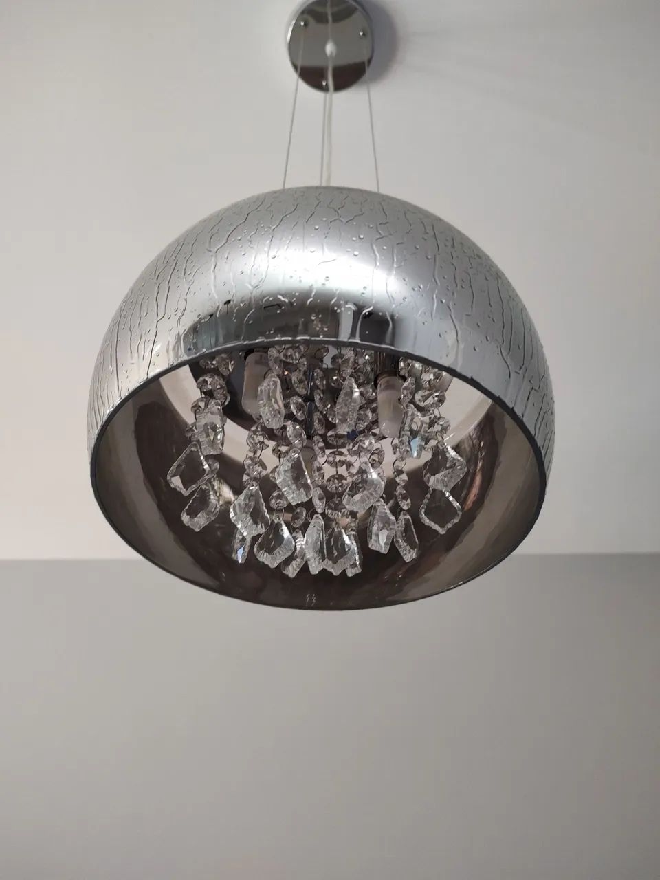 Pendente Lustre de pedras para mesa de jantar  - Foto 4