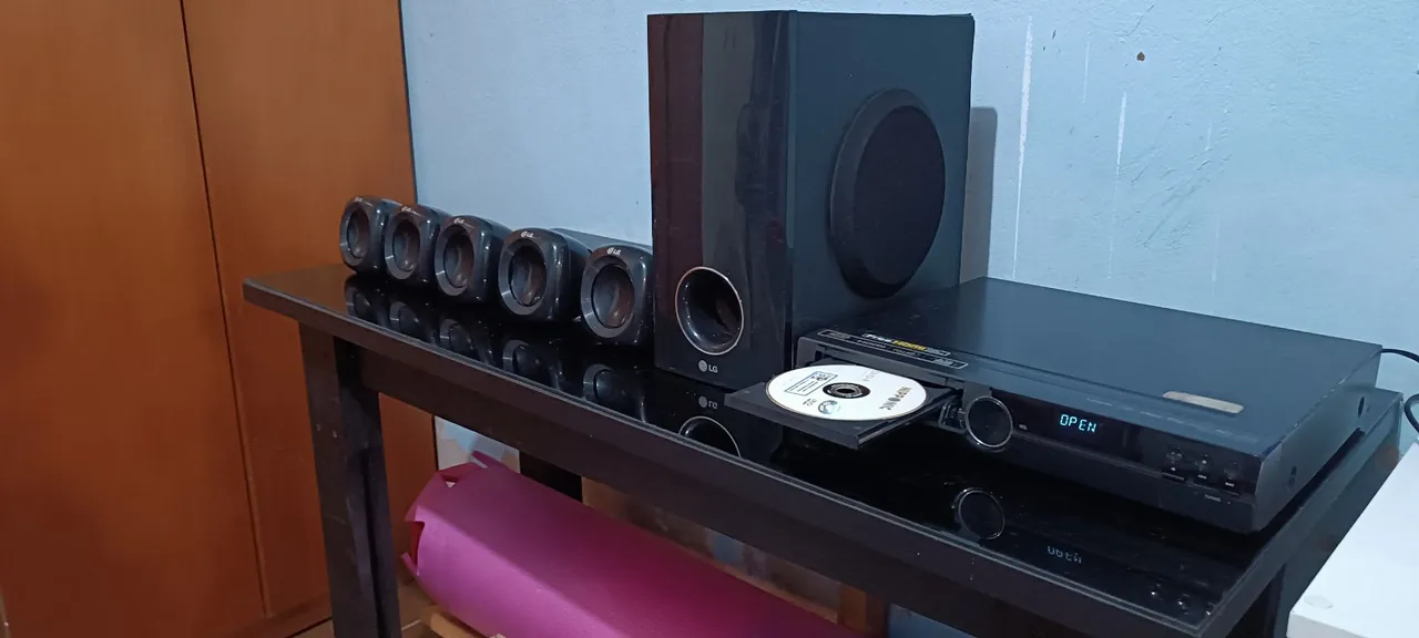 Home Theater LG com DVD Player