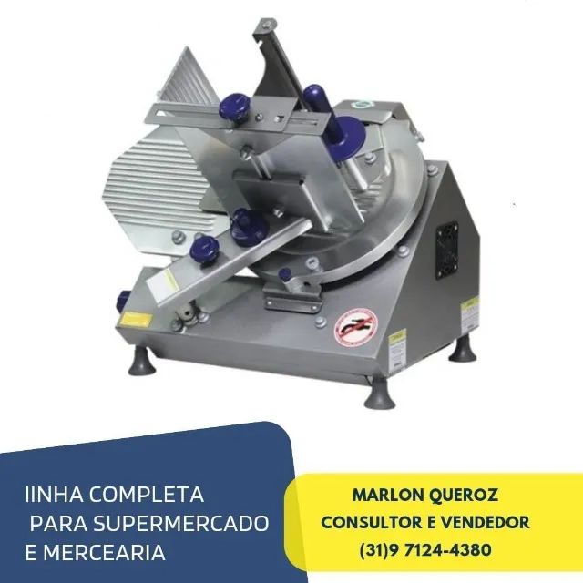 Fatiador de Frios Semi-Automático Gural Inox