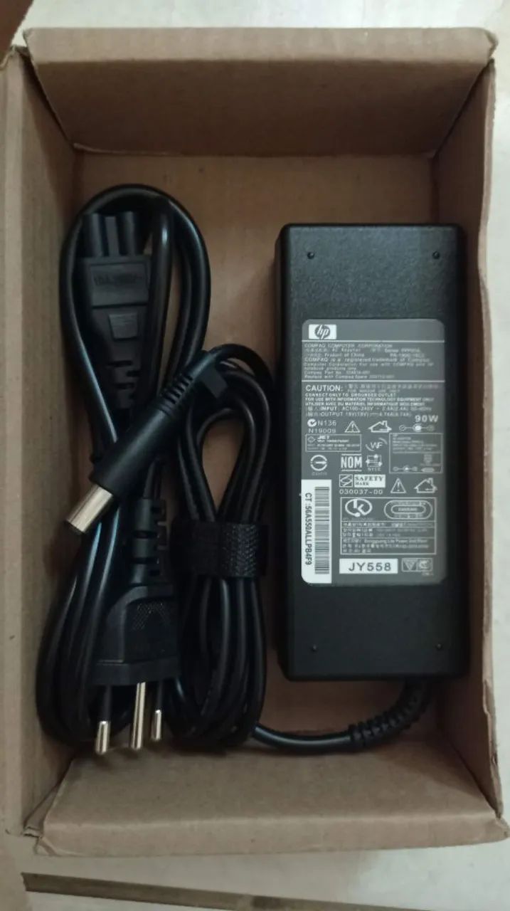 Fonte carregador para  notebook HP (entrega)