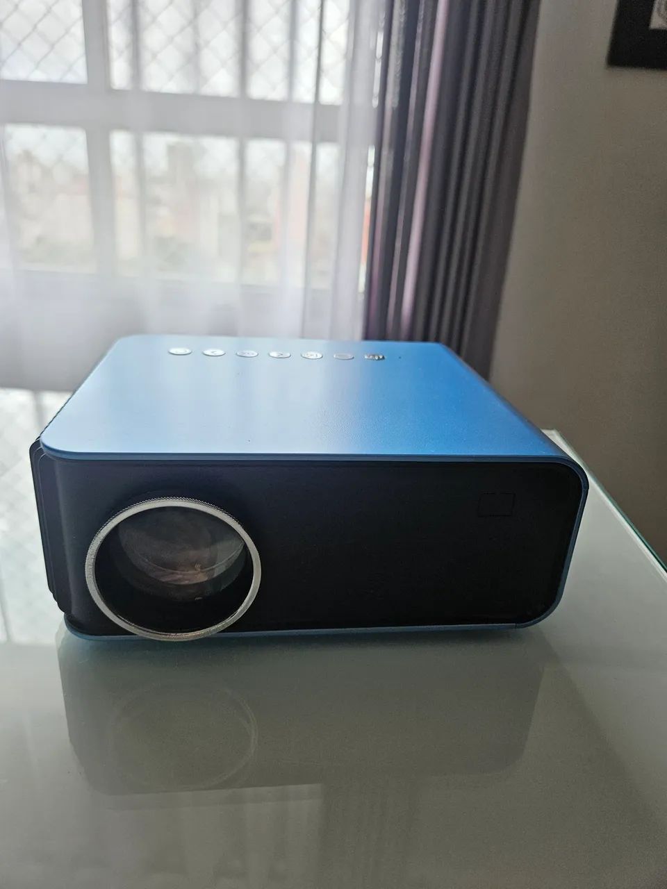 Projetor portátil 4k ultra HD 3600lm Azul