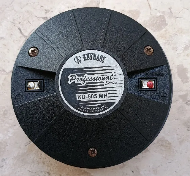 Par de Drivers Keybass Titânio KD 505-TI
