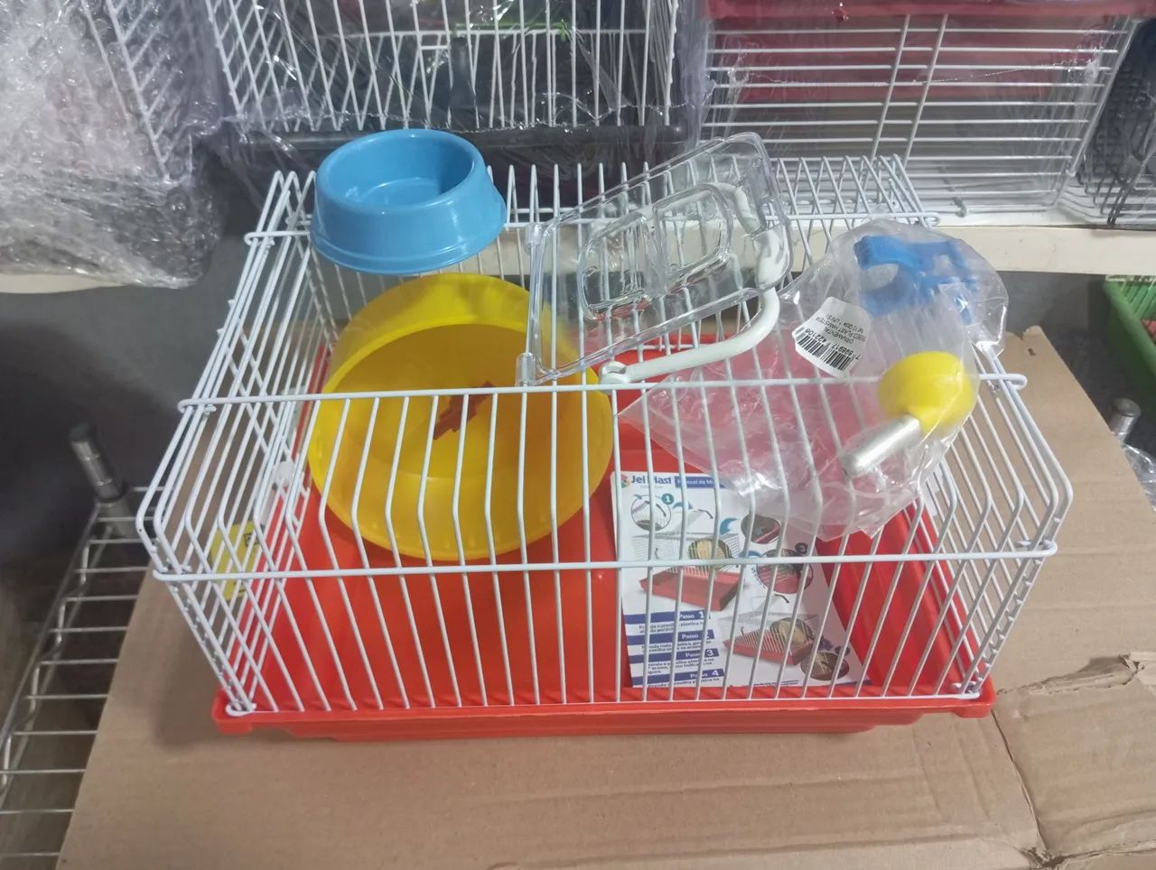 Gaiola para hamster a pronta entrega, diversas cores e modelos  - Foto 4