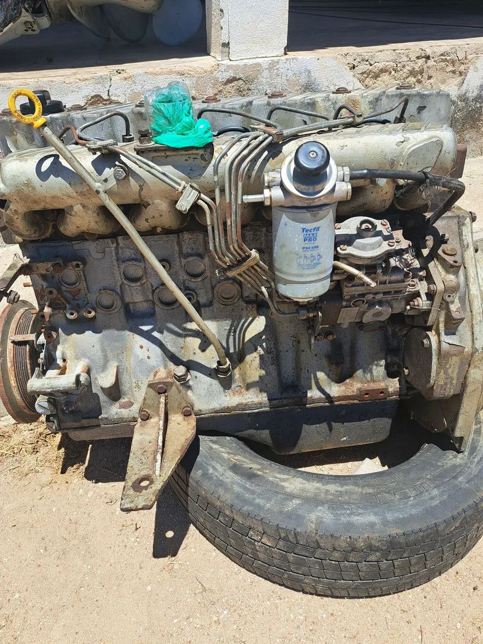 Motor já marinizado vendo ou troco - Foto 2