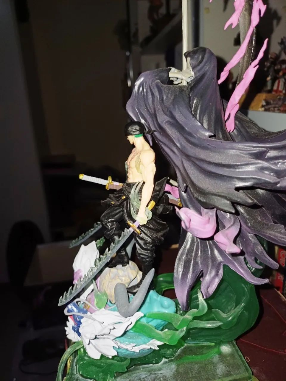 figura de samuray, anime importado na caixa - Foto 2