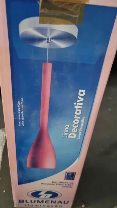 Luminária Pendente  de Vidro - Foto 2