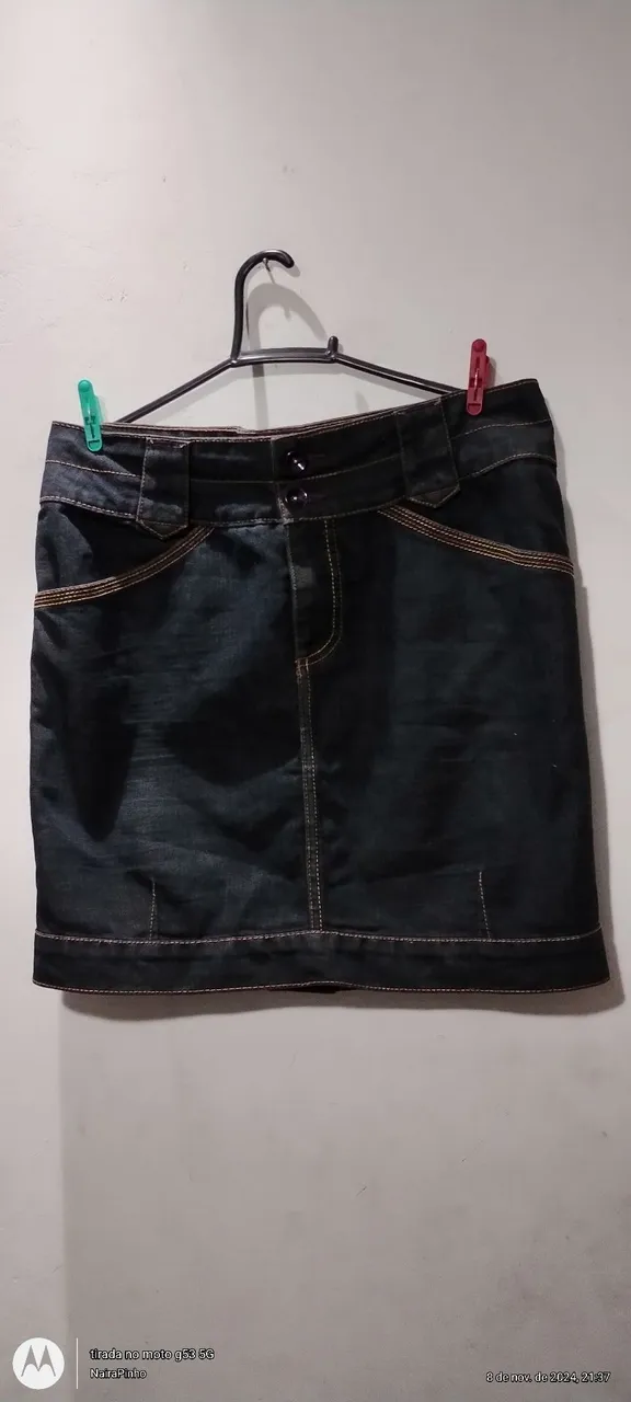 Saia Jeans da Cantão Tam 40