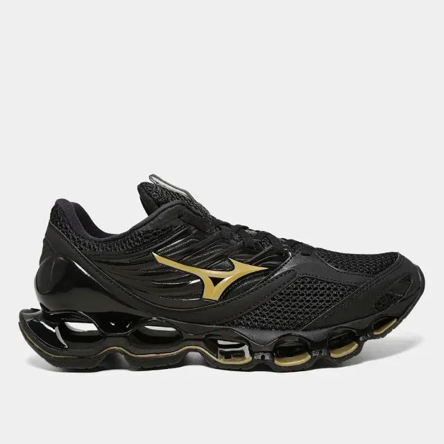 Tênis Mizuno Wave Prophecy 13-S Masculino - Preto+Bege
