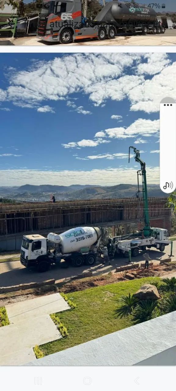 Concreto usinado leia 