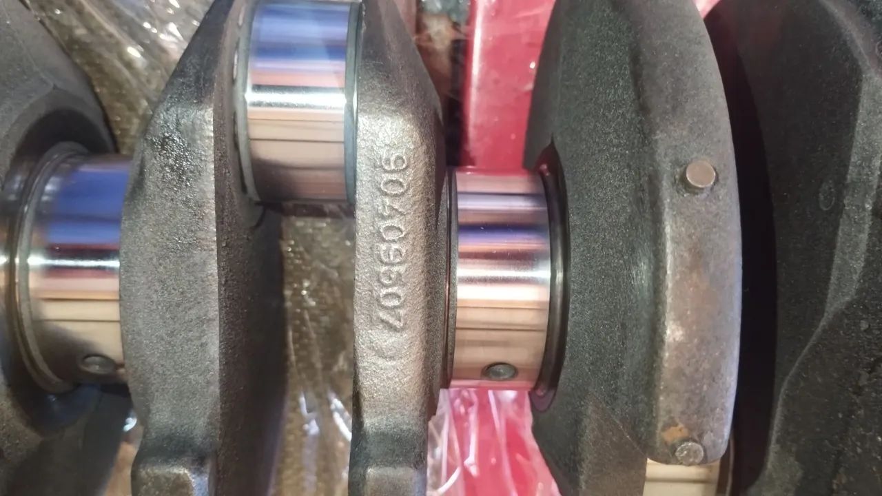 Virabrequim 2.0 Vectra Zafira Omega Monza retificado todo 0,25
