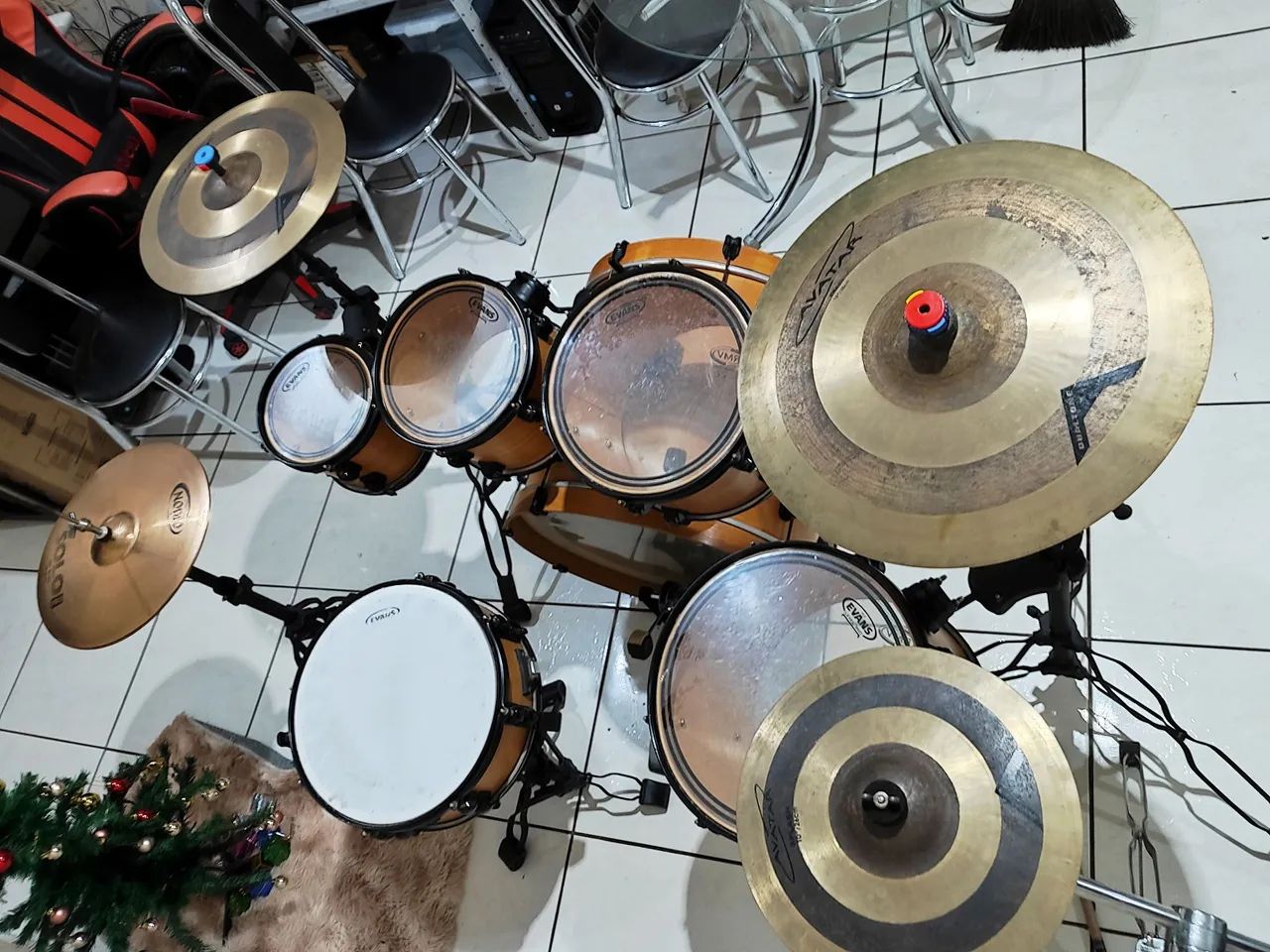 Bateria Acústica completa  - Foto 6