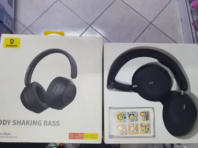 Headphone Baseus Bass 30 Max Cancelamento De Ruído Passivo - Foto 3