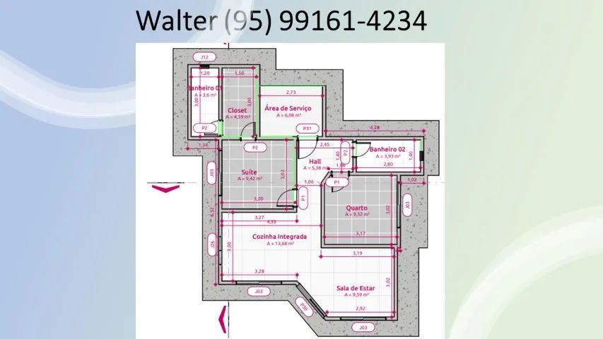 CASA NOVA, EQUATORIAL, 75 M2, Padrão A, apta a financiamento. - Foto 5