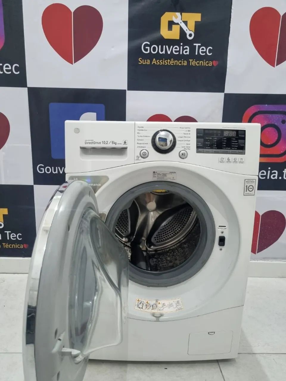 Lava e seca LG 10,2kg  - Foto 5