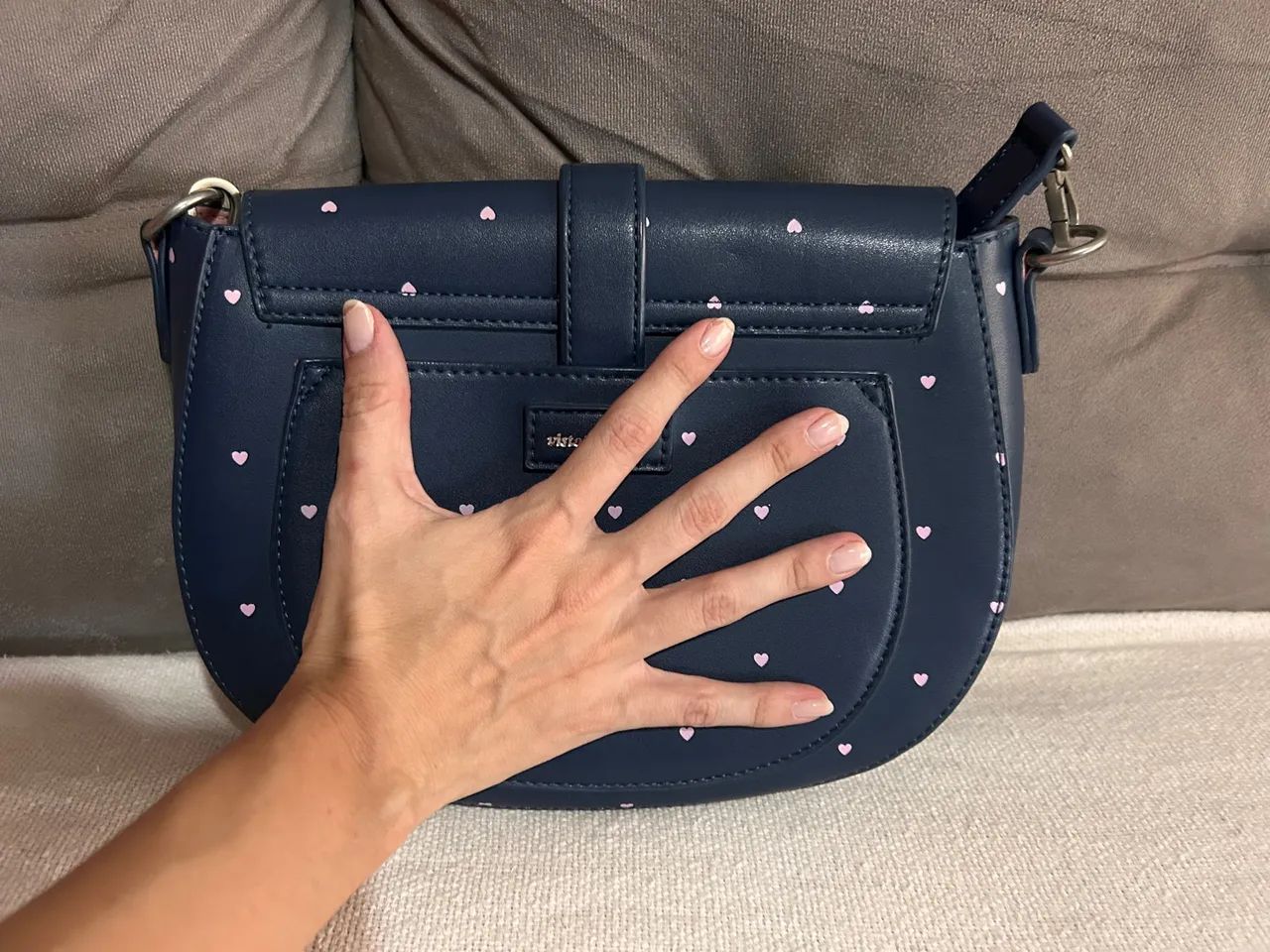 Bolsa de Ombro com Detalhes em Coração | Imaginarium  - Foto 2