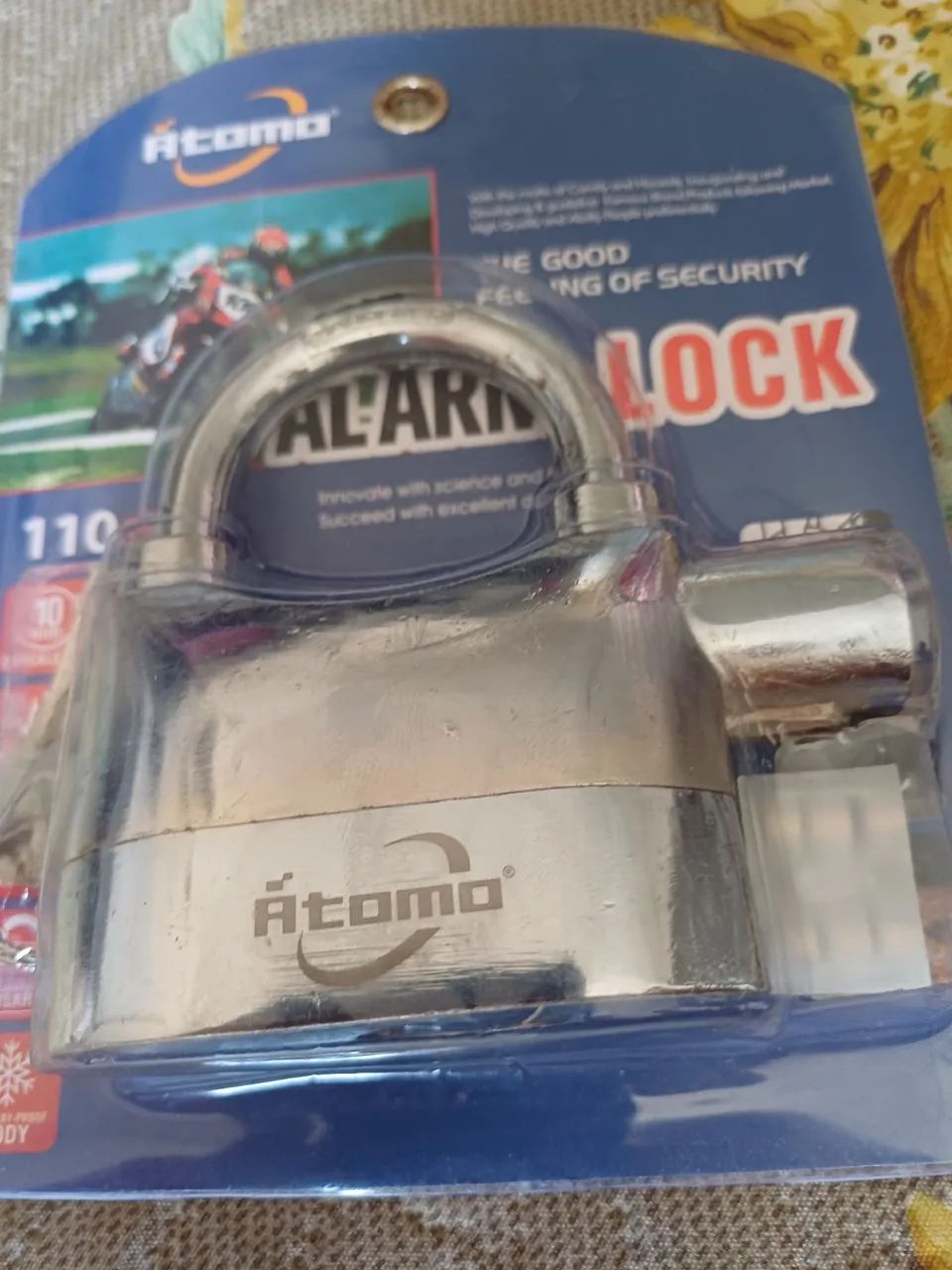 CADEADO COM ALARME 