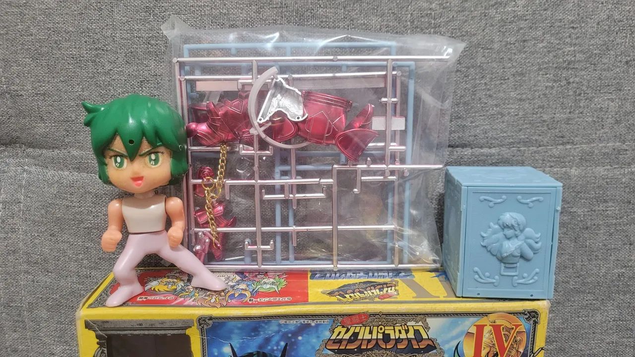 Boneco Shun de Andrômeda Linha Saint Seiya Paradise Bandai japão