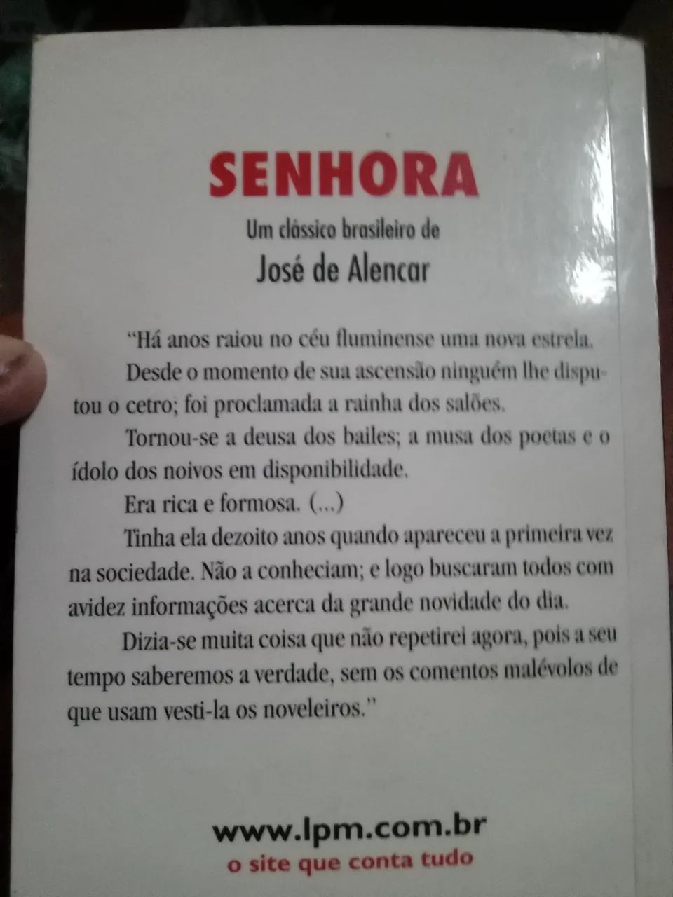 Livros - O Cortiço e Senhora - Foto 3