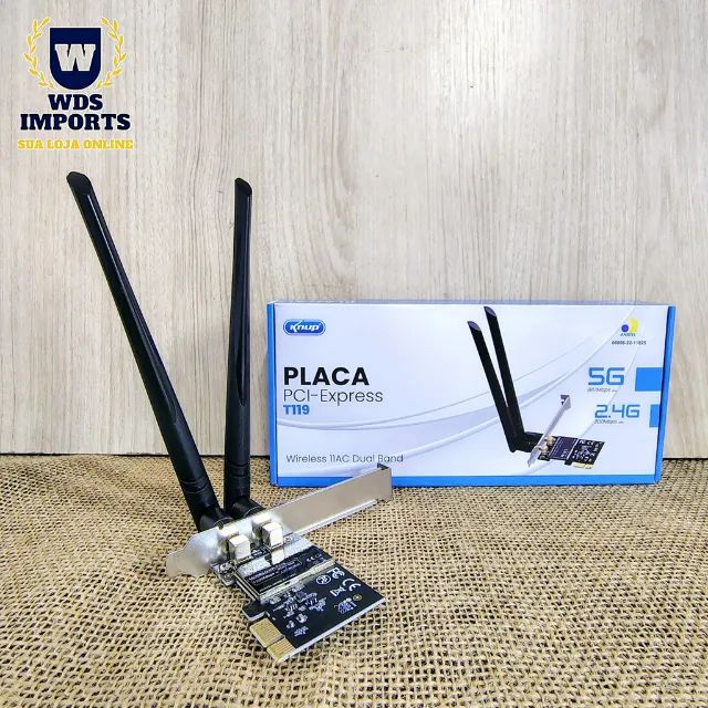 Placa Pci-express Wireless 11ac Dual Band - Foto 2