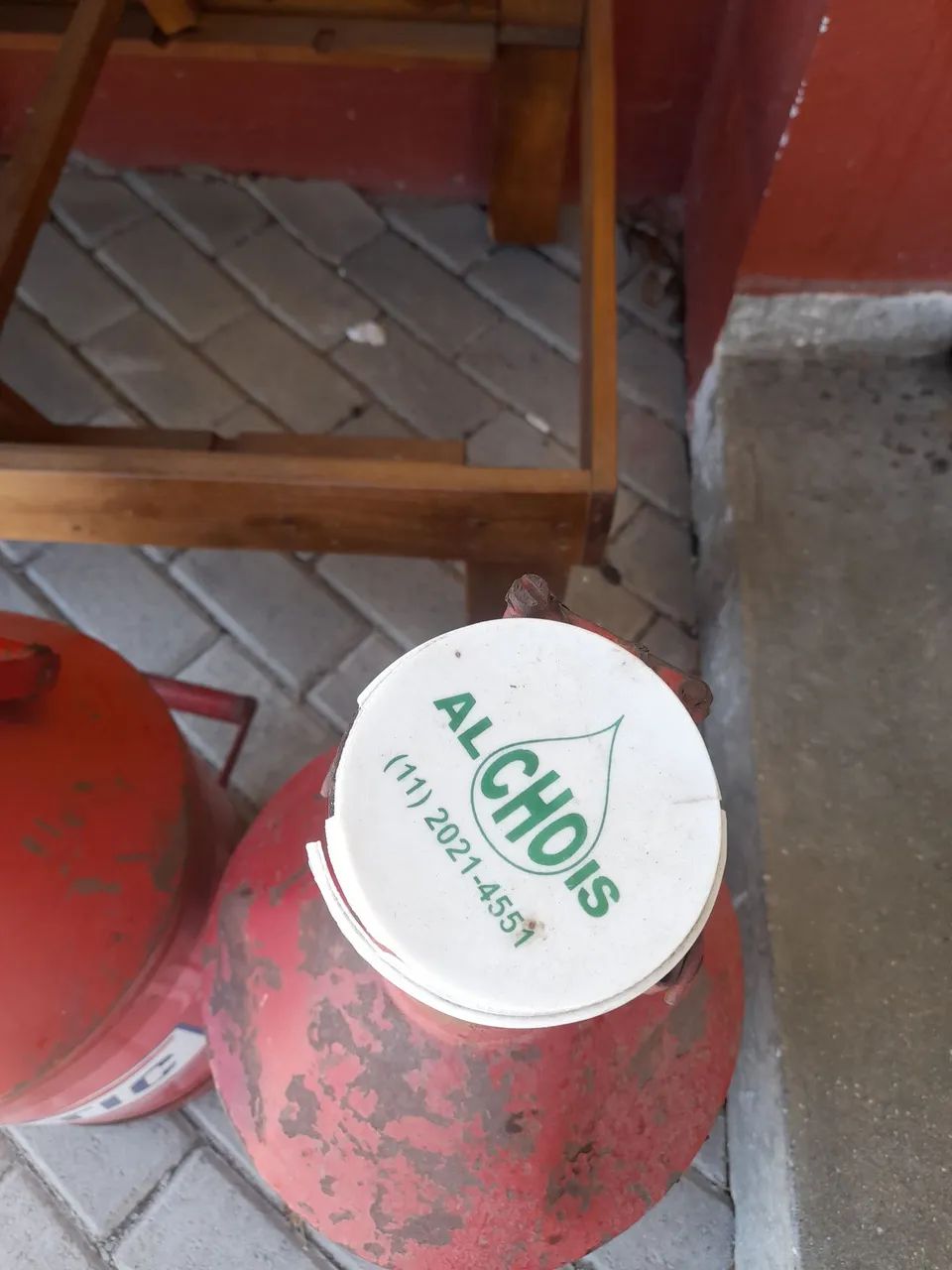  Galão aferidor de Combustível Vintage - Texaco e Atlantic preço unitário  - Foto 2