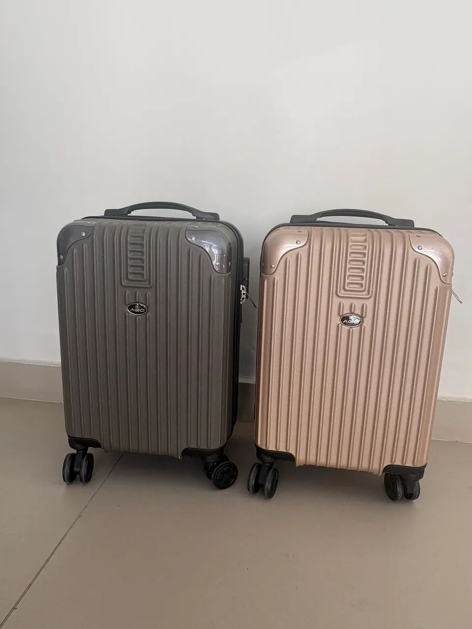 02 malas de 10kg
