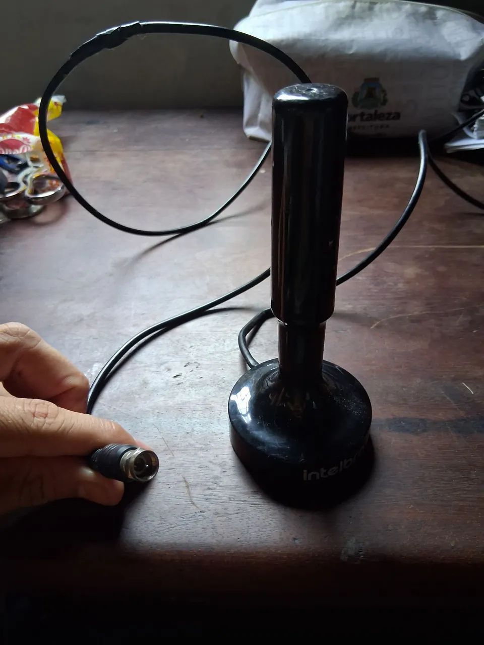 Antena portátil intelbras para TV sinal digital  - Foto 3
