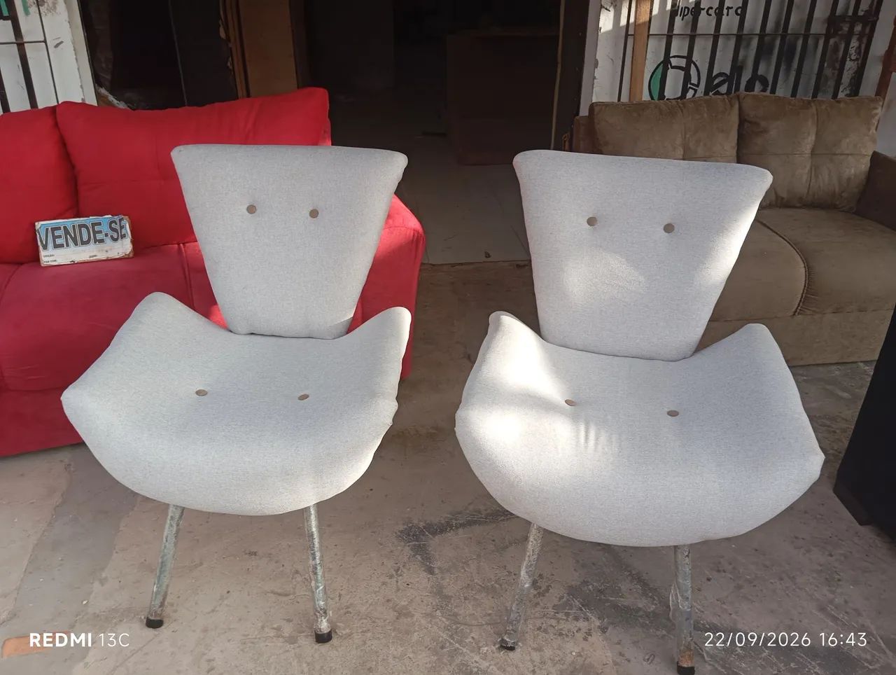 Poltronas linho