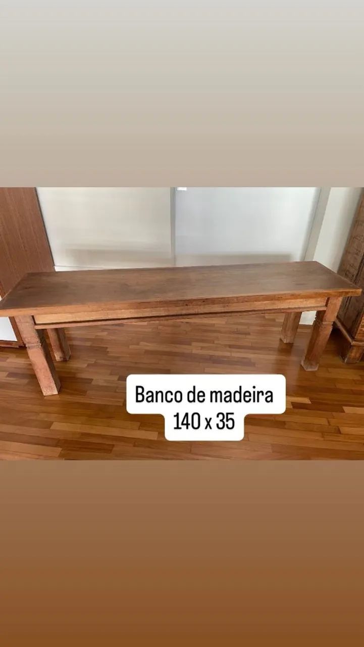 Mesa de madeira  - Foto 5