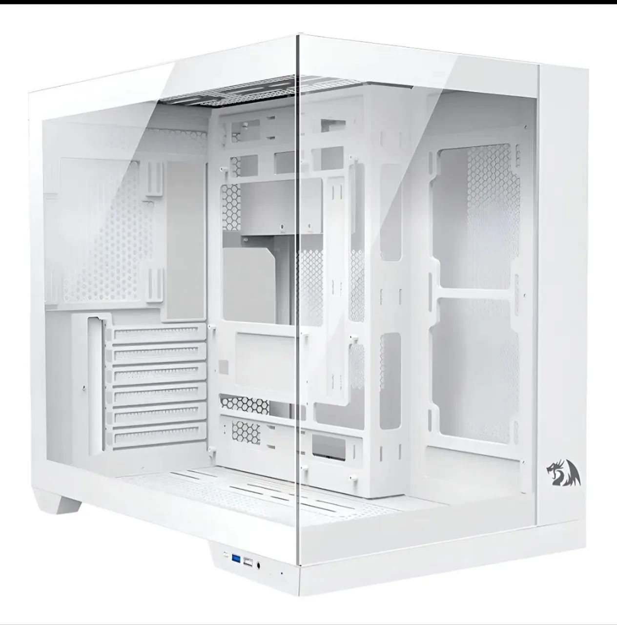 Gabinete Gamer reddragon wideload pro white 