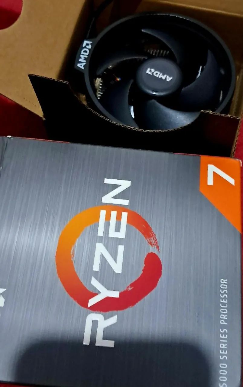 Processador amd Ryzen 7 5700 novo - Foto 2