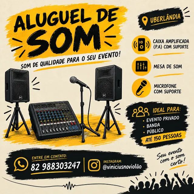 Aluguel De Som