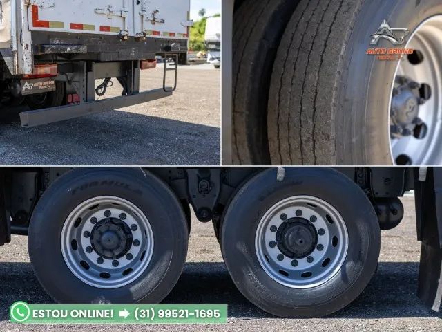 Volvo VM 260 6x2 com Defletor e Sider Randon de 9,60m com 3m de Altura - Foto 8