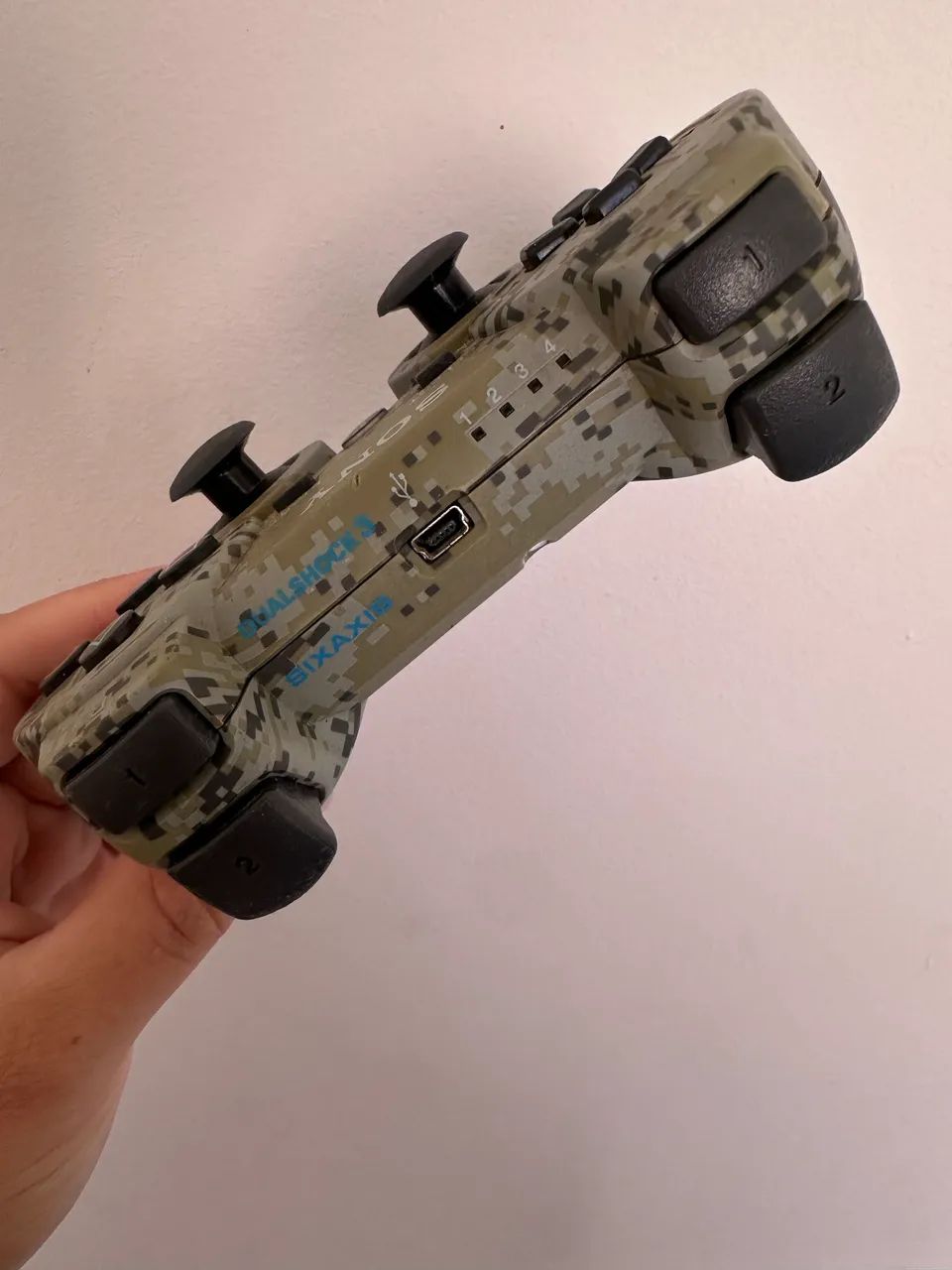Controle ORIGINAL Camuflado PS3 Funcionando Perfeitamente  - Foto 3