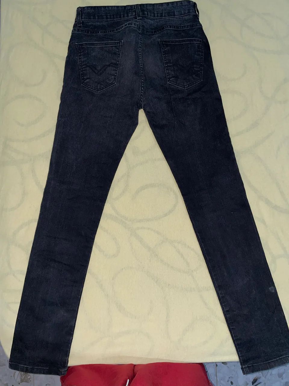 Calça jeans zegna preta - Foto 5