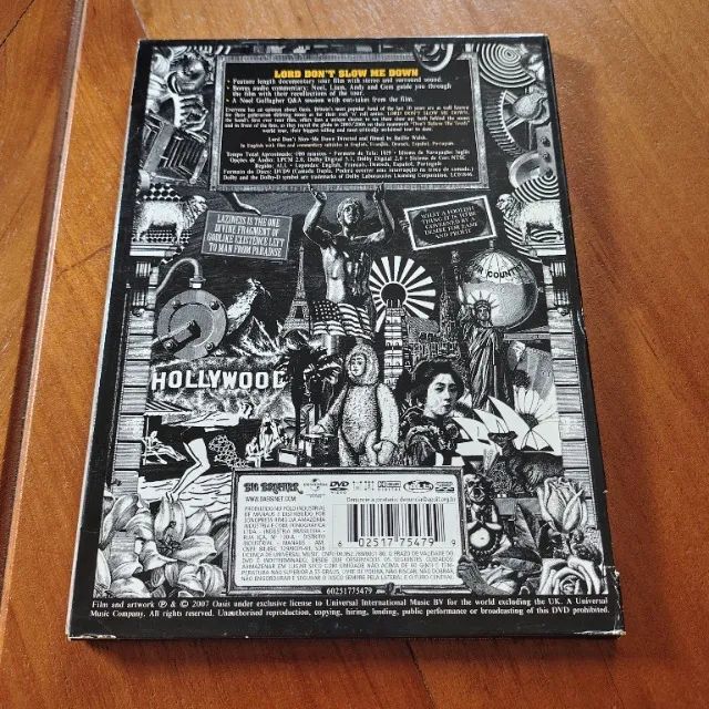 DVD Oasis Lord Dont Slow Me Down original  - Foto 3