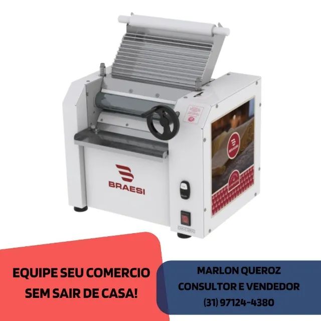 Cilindro de Massas 30 cm Braesi Novo